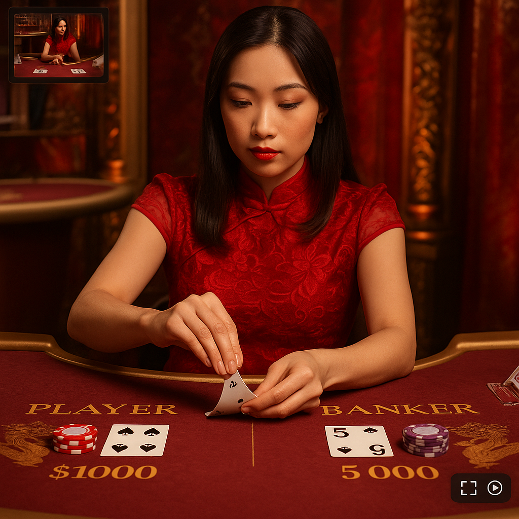 SciBet - Live Baccarat - Evolution Gaming